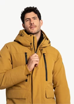 LOLE Urban Canvas Parka Jacket - Cumin -Urban Fit Shop LUM0086 C211 6 1900x scaled