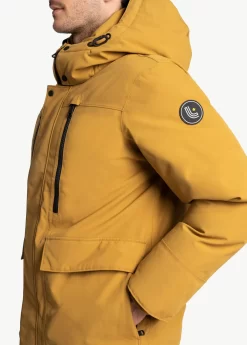 LOLE Urban Canvas Parka Jacket - Cumin -Urban Fit Shop LUM0086 C211 7 1900x scaled