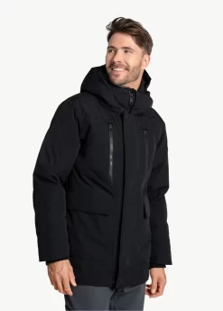 LOLE Urban Canvas Parka Jacket - Black -Urban Fit Shop LUM0086 N415 3 1900x scaled
