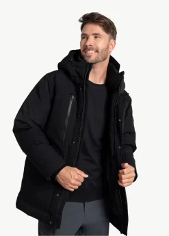 LOLE Urban Canvas Parka Jacket - Black -Urban Fit Shop LUM0086 N415 6 1900x scaled