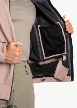 LOLE Powder Hwy Snow Jacket - Smokey Quartz -Urban Fit Shop LUM0087 K769 6 1900x scaled