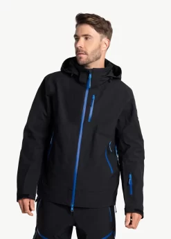 LOLE Powder Hwy Snow Jacket - Black -Urban Fit Shop LUM0087 N415 3 1900x scaled