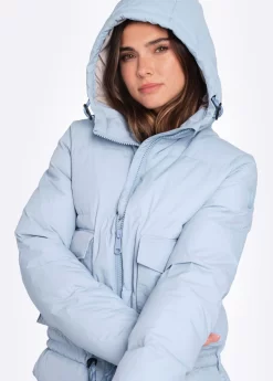 LOLE Kylee Synth Down Jacket - Fog Blue -Urban Fit Shop LUW0834 BA45 5 1900x scaled
