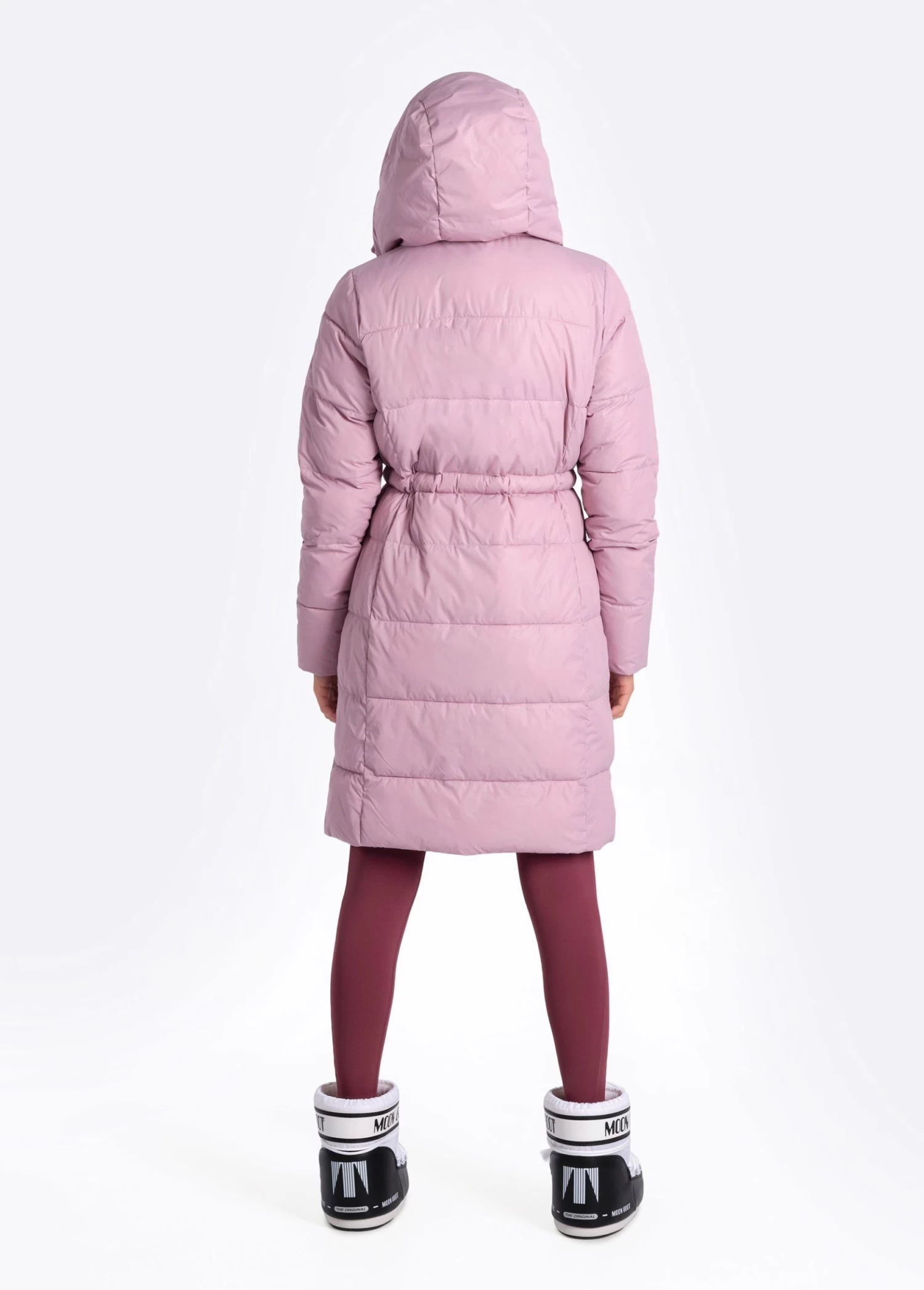 LOLE Chloe Synth Down Jacket - Mauve 3 LOLE Chloe Synth Down Jacket - Mauve - Image 3