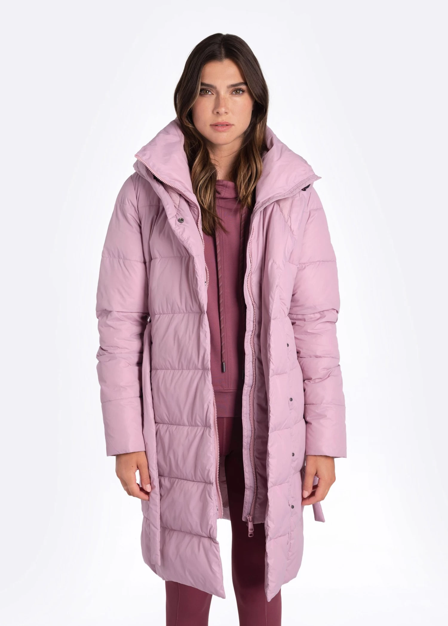 LOLE Chloe Synth Down Jacket - Mauve 6 LOLE Chloe Synth Down Jacket - Mauve - Image 6