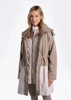 LOLE Aubrey Insulated Jacket - Oyster