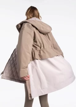 LOLE Aubrey Insulated Jacket - Oyster -Urban Fit Shop LUW0836 E203 3 1900x scaled