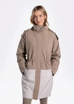 LOLE Aubrey Insulated Jacket - Oyster -Urban Fit Shop LUW0836 E203 6 1900x scaled