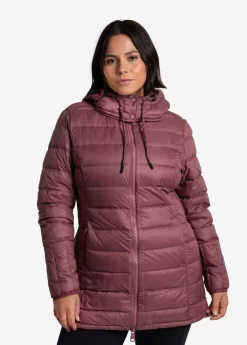 LOLE Claudia Down Jacket - Thistle -Urban Fit Shop LUW0840 P706 7 1900x scaled