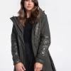 LOLE Avery Oversized Insulated Jacket - Olive