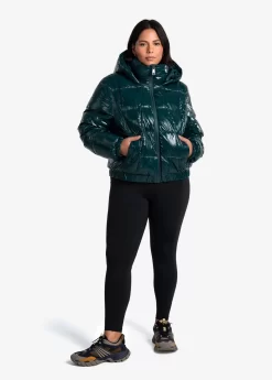 LOLE Everly Down Jacket - Emerald -Urban Fit Shop LUW0848 V776 6 1900x scaled