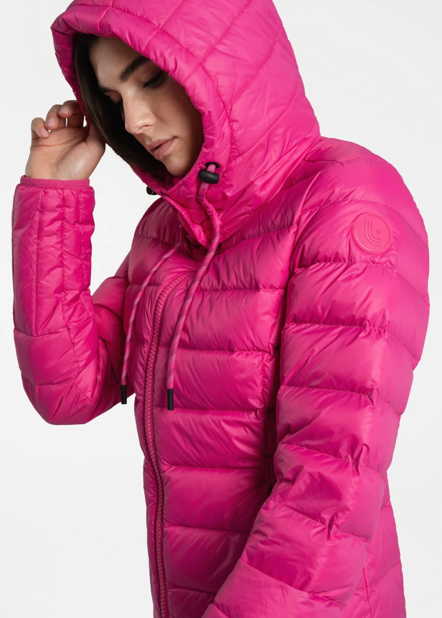 LOLE Emeline Down Jacket - Rhubarb 6 LOLE Emeline Down Jacket - Rhubarb - Image 6