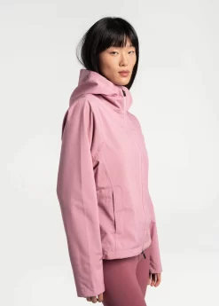 LOLE Element Rain Jacket - Foxglove -Urban Fit Shop LUW0866 K764 4 1900x scaled