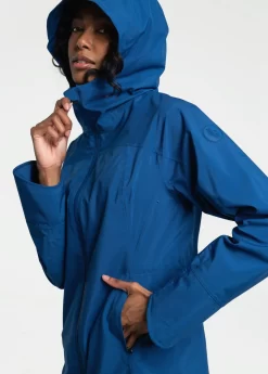 LOLE Element Long Rain Jacket - Limoges -Urban Fit Shop LUW0869 BB32 7 1900x scaled