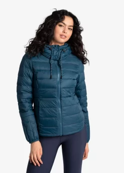 LOLE Emeline Down Jacket - Fjord Blue