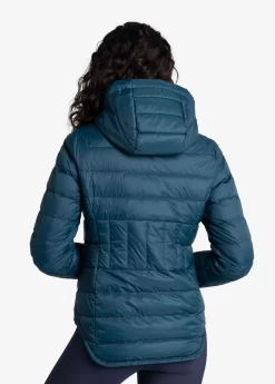 LOLE Emeline Down Jacket - Fjord Blue -Urban Fit Shop LUW0874 BB49 6 1900x scaled