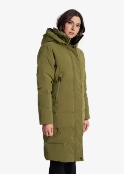 LOLE Après Down Winter Jacket - Tarragon -Urban Fit Shop LUW0884 V794 3 1900x scaled
