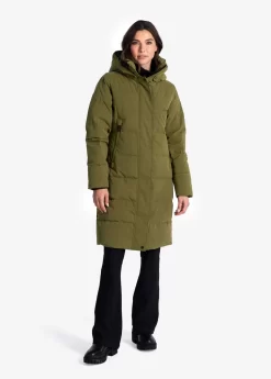 LOLE Après Down Winter Jacket - Tarragon -Urban Fit Shop LUW0884 V794 4 1900x scaled