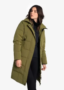 LOLE Après Down Winter Jacket - Tarragon -Urban Fit Shop LUW0884 V794 9 1900x scaled