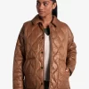 LOLE The Shacket Oversized Jacket - Black Walnut