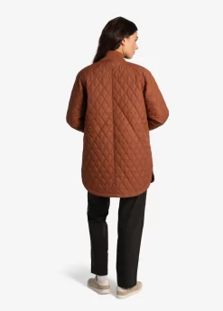 LOLE 3/4 Bomber Jacket - Rust -Urban Fit Shop LUW0891 C228 4 1900x scaled