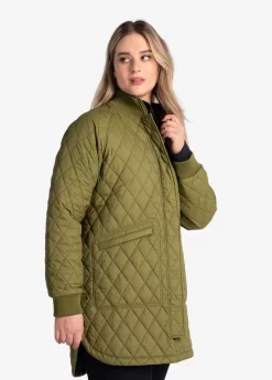 LOLE 3/4 Bomber Jacket - Tarragon