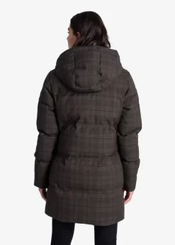 LOLE Performance Plaid Winter Jacket - Java -Urban Fit Shop LUW0892 C221 4 1900x scaled