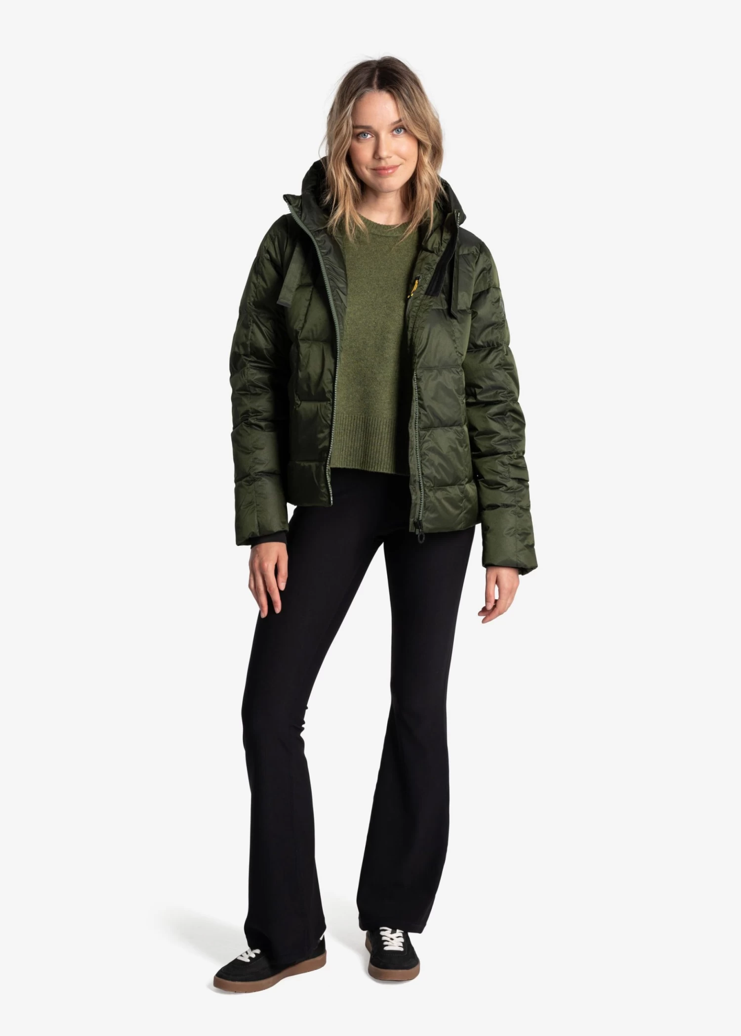 LOLE Puffy Shimmer Tech Winter Down Jacket - Kombu 5 LOLE Puffy Shimmer Tech Winter Down Jacket - Kombu - Image 5