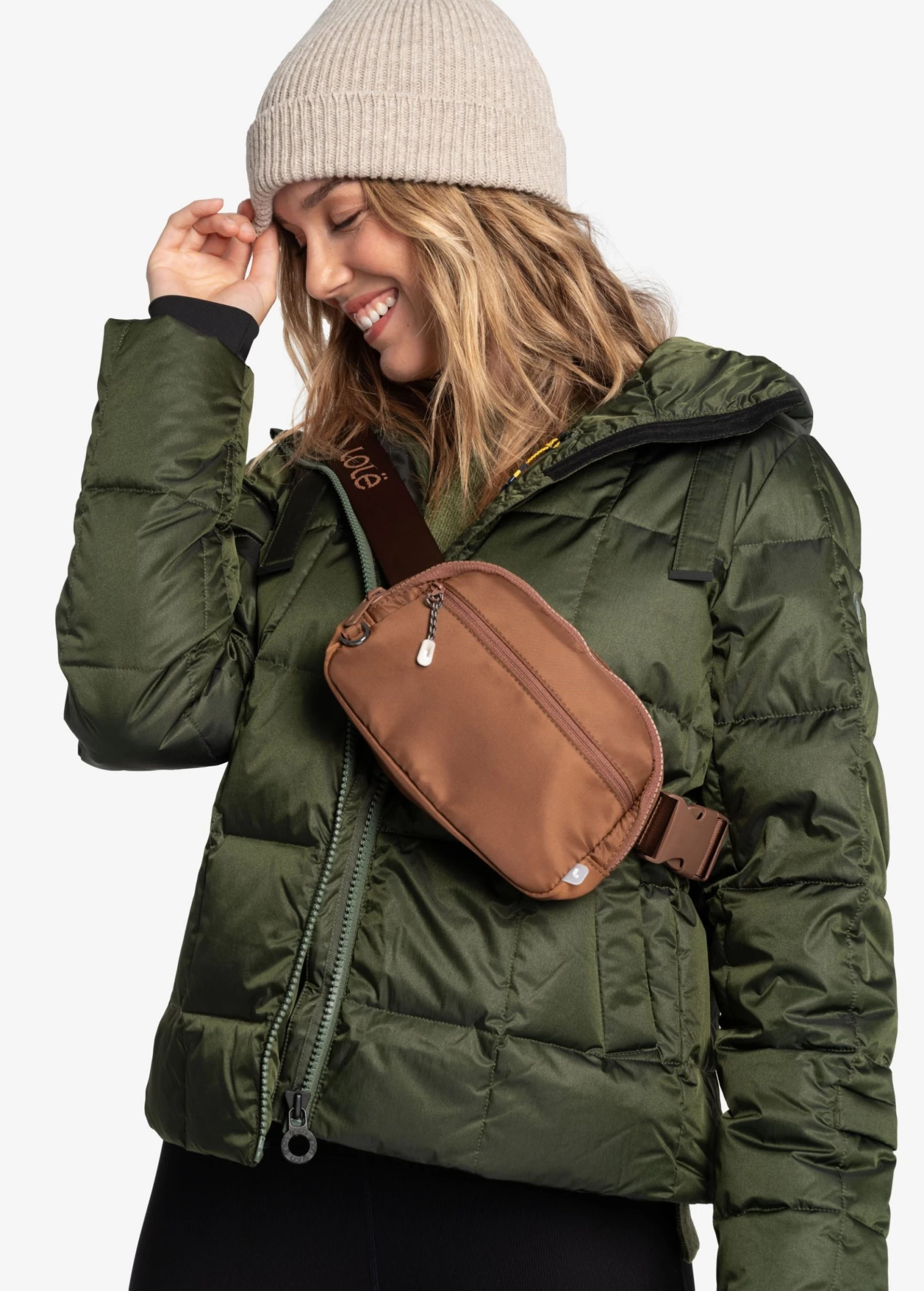 LOLE Puffy Shimmer Tech Winter Down Jacket - Kombu 9 LOLE Puffy Shimmer Tech Winter Down Jacket - Kombu - Image 9