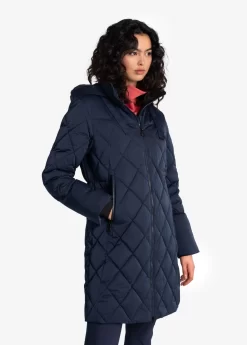 LOLE Diamond Vegan Down Jacket - Outerspace -Urban Fit Shop LUW0897 B773 3 1900x scaled