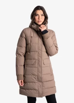 LOLE Katie Edition Winter Down Jacket - Fossil