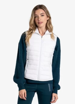 LOLE Just Insulated Vest - White