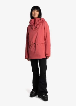 LOLE Olympia Oversized Insulated Jacket - Cerise -Urban Fit Shop LUW0903 K742 4 1900x scaled