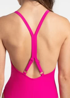 LOLE Soleil One Piece Swimsuit - Rhubarb -Urban Fit Shop LWW0586 K765 4 1900x scaled